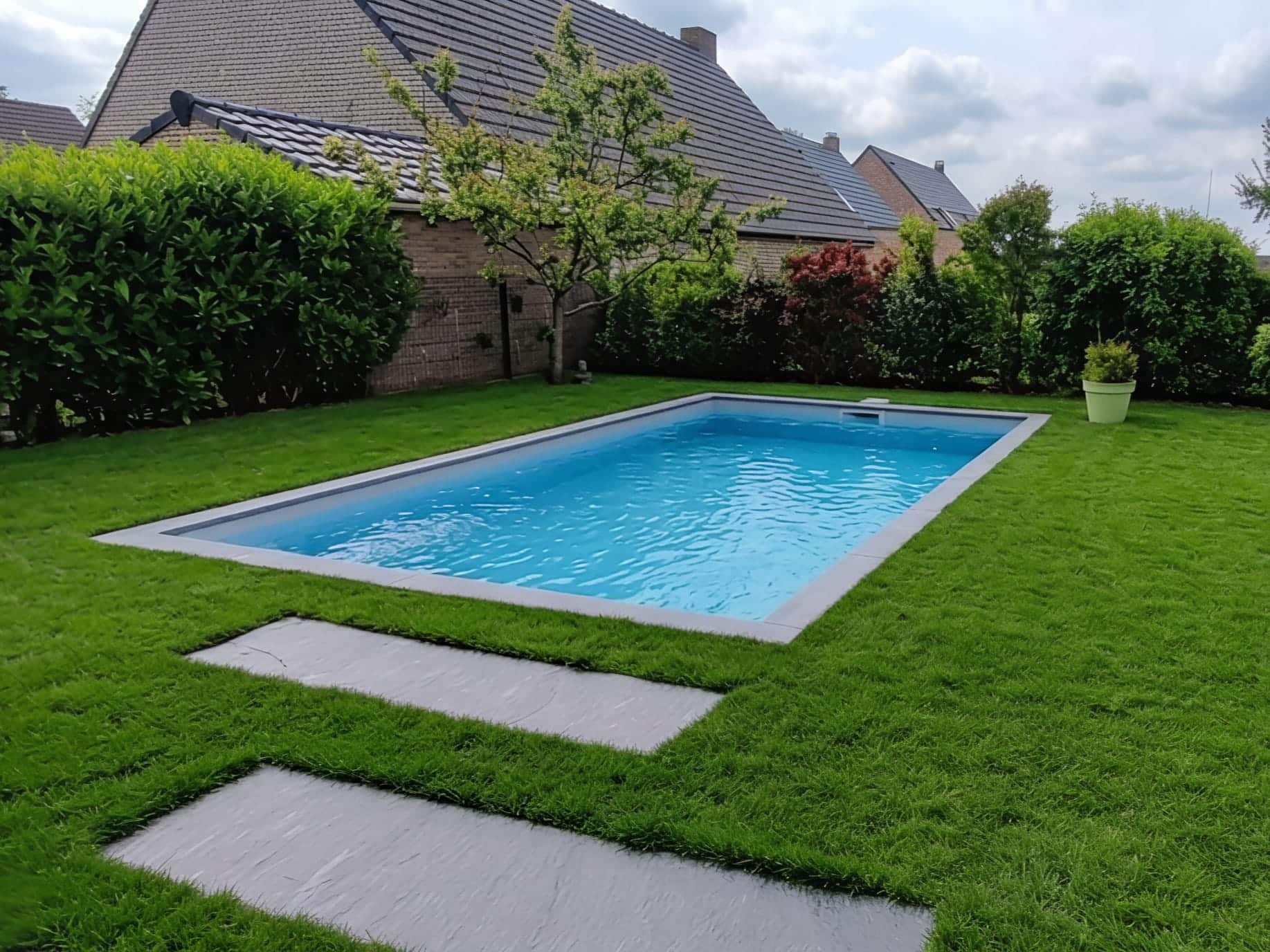 Piscine béton flandres
